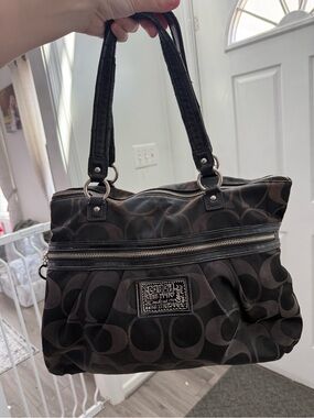 Vintage Coach poppy Daisy shoulder bag